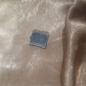 Vintage silver photo locket